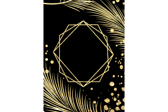 Black Banner with Decorative Golden Line: A Designer's Strategic Asset