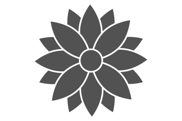 Decorative Botany Black Logo: Ornate Flo's Timeless Appeal