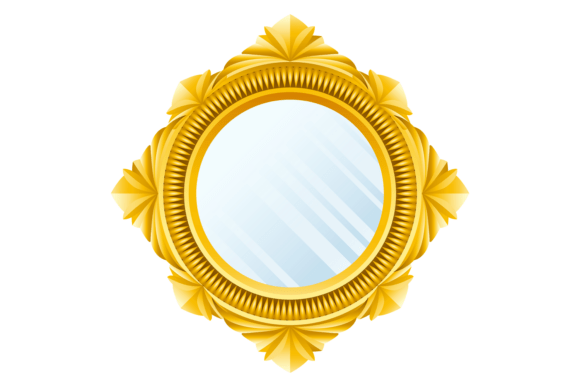 Decorative Mirror in Round Golden Ornate: A Designer's Guide