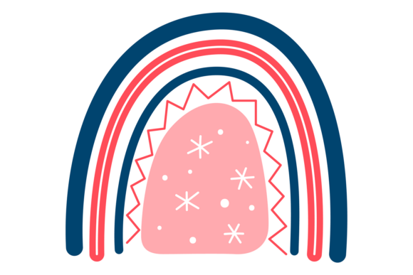 Designing with Whimsy: The Cute Decorative Doodle Arch Shape with S