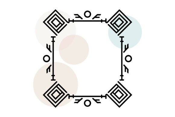 Elevate Your Projects with Decorative Abstract Frame Corner Art