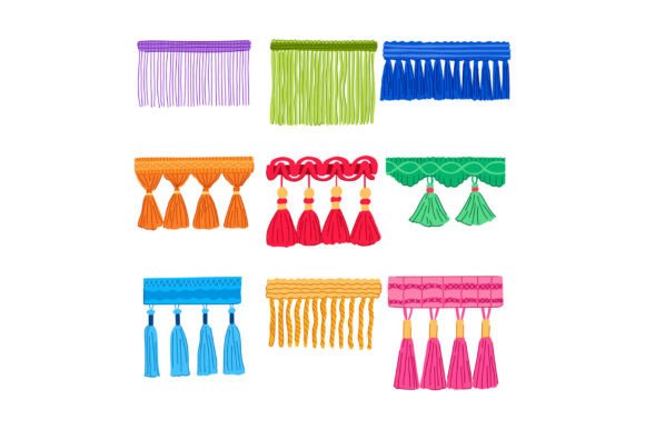 Elevate Your Textiles: Decorative Fabric Trims with Colorful Fr