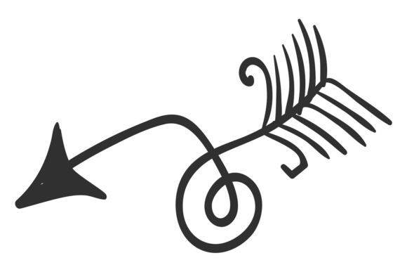 Hand Drawn Charm: Using Decorative Arrow in Your Projects