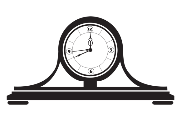 Old Wooden Clock: A Retro Font with Timeless Character