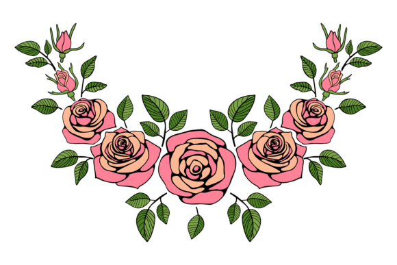 The Decorative Rose Frame Element: A Guide to Elegant Typography